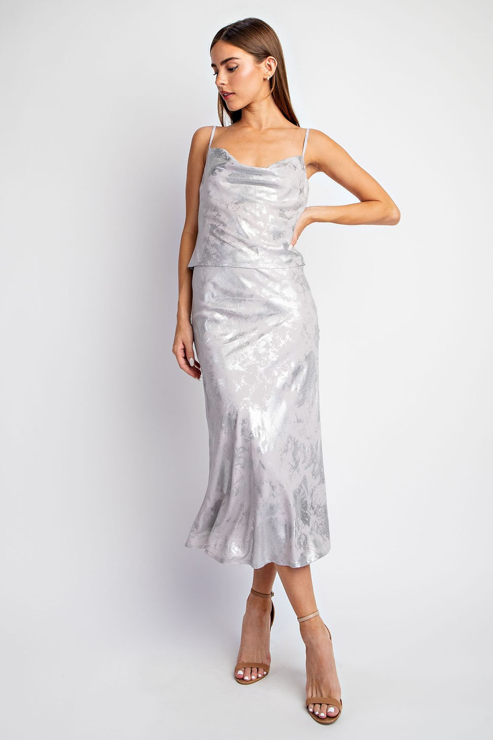 Shine Bright Midi Skirt