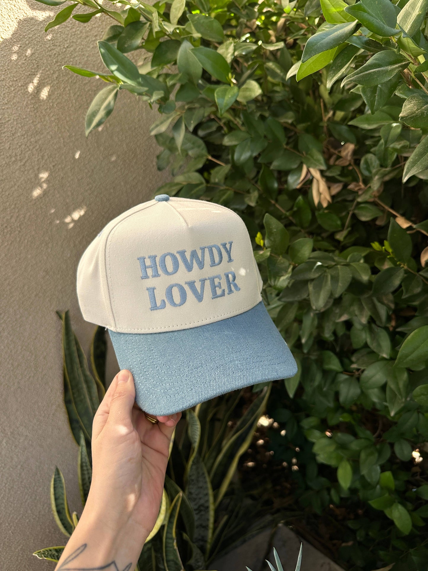 Howdy Lover denim hat