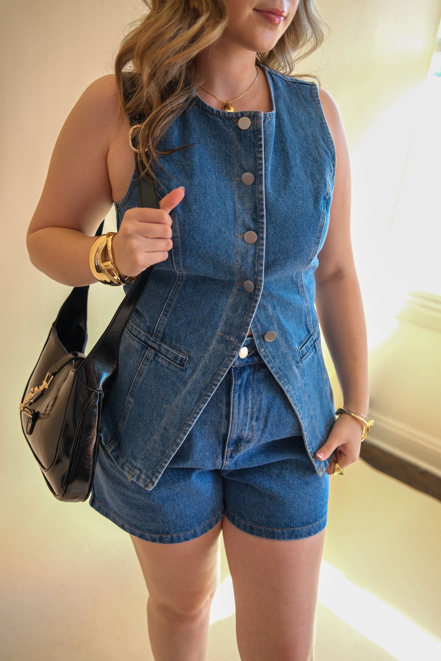 Rodeo Blues Denim Top