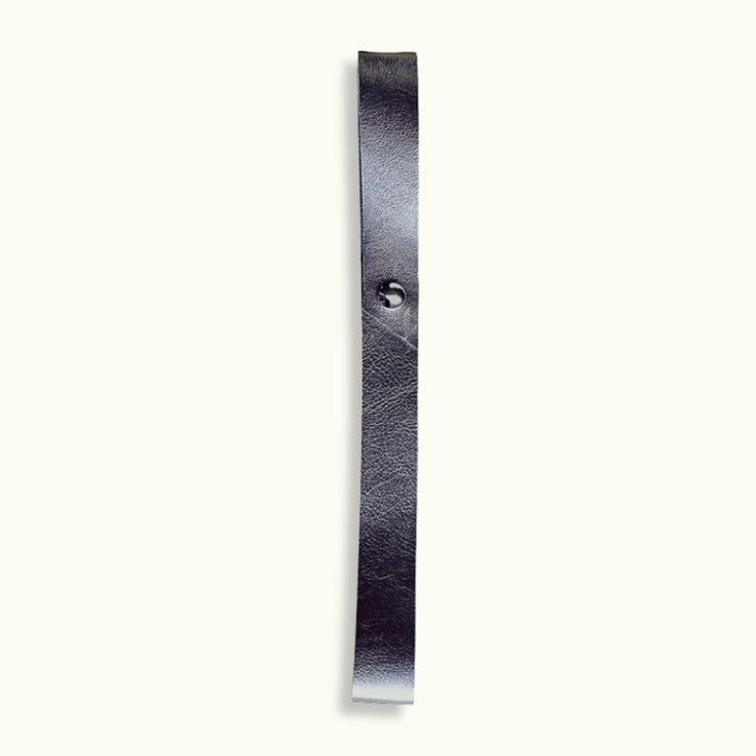 Metallic Leather Hat Band