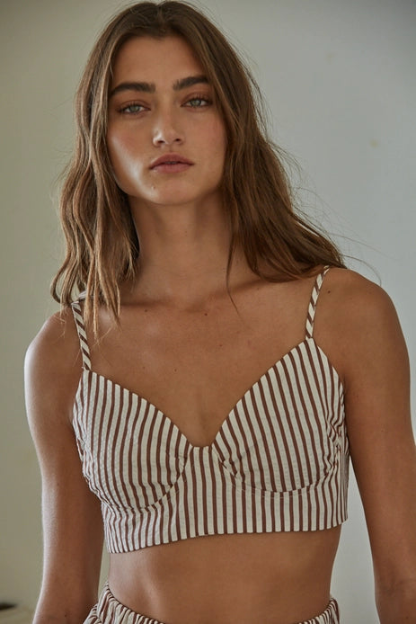 Straight to My Espresso Bralette