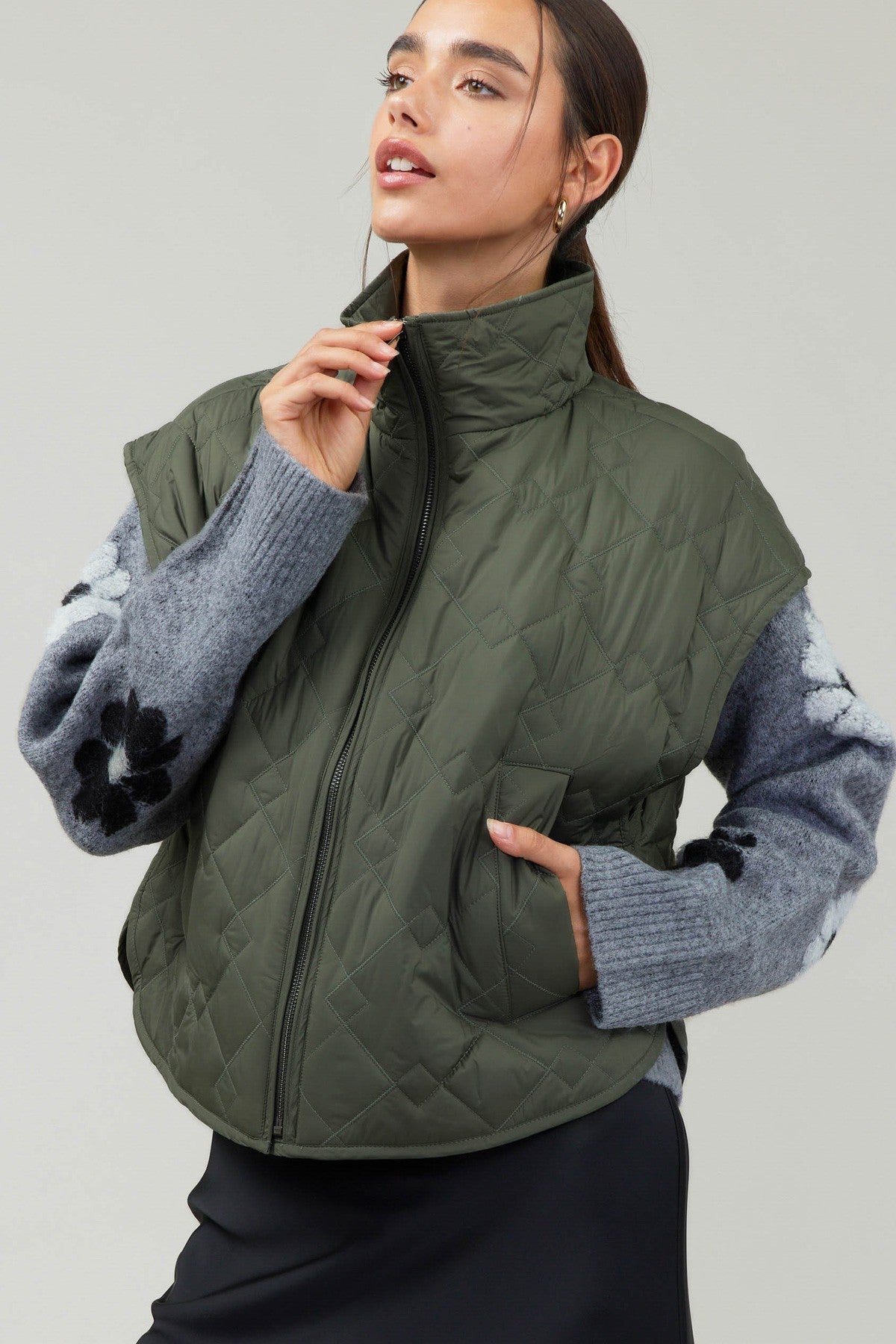 Diamond in the Rough Puffer Vest
