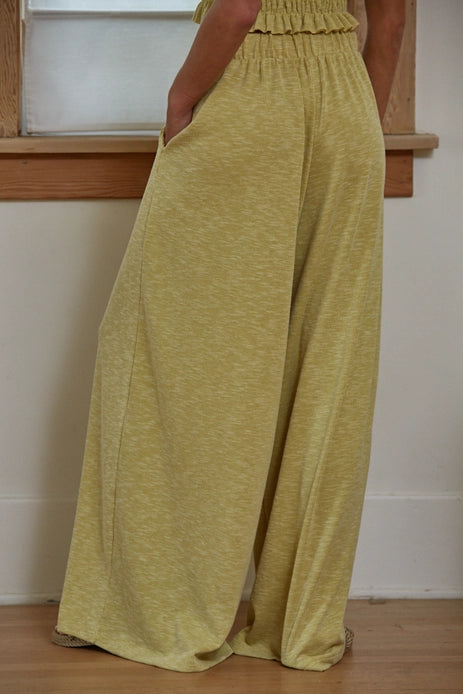 Lime Drop 2-Piece Pant Set