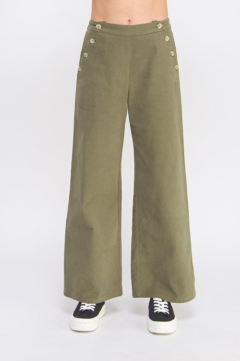 Wanderer Front Button Pants