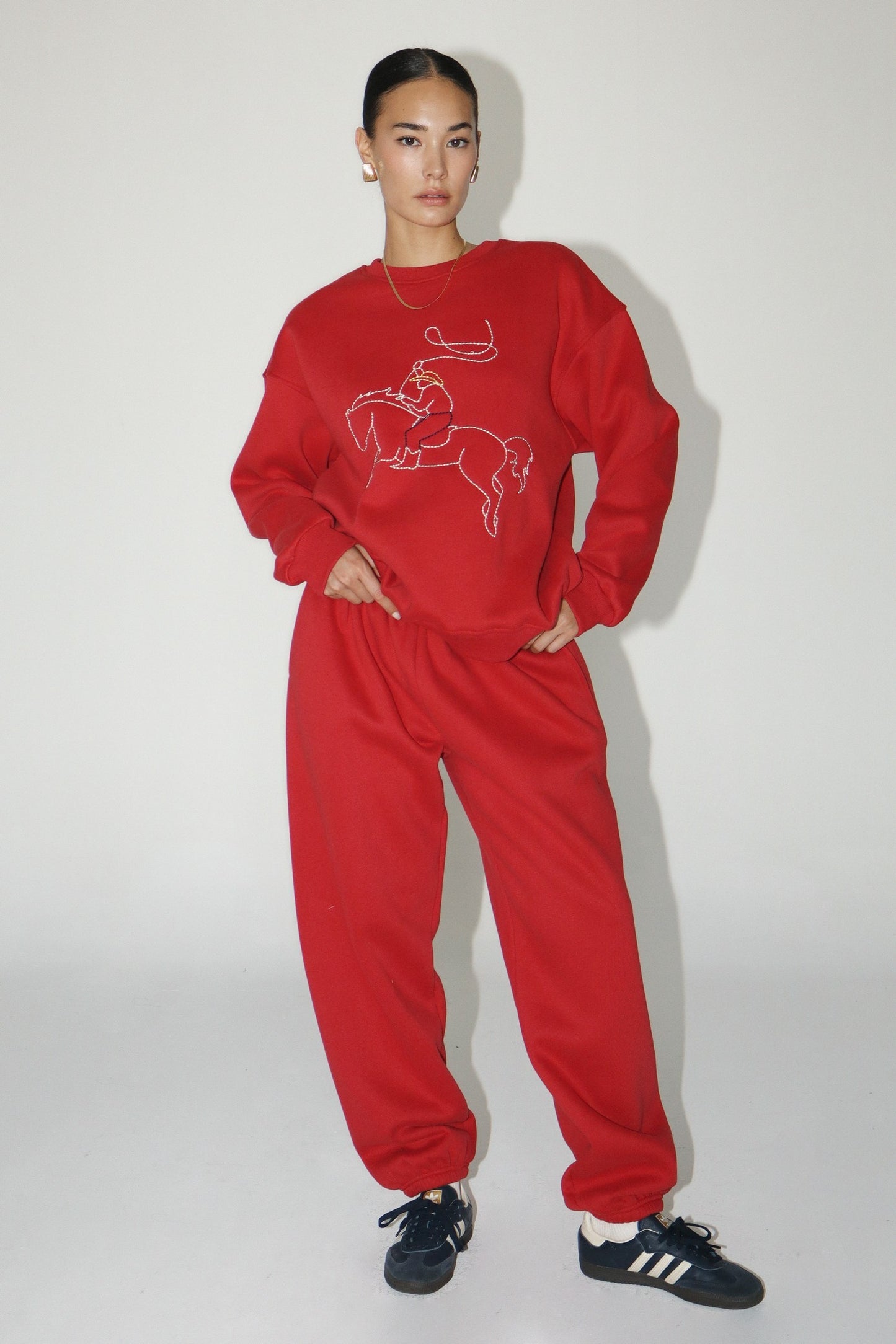 Ride On' Cowboy Pullover Sweater