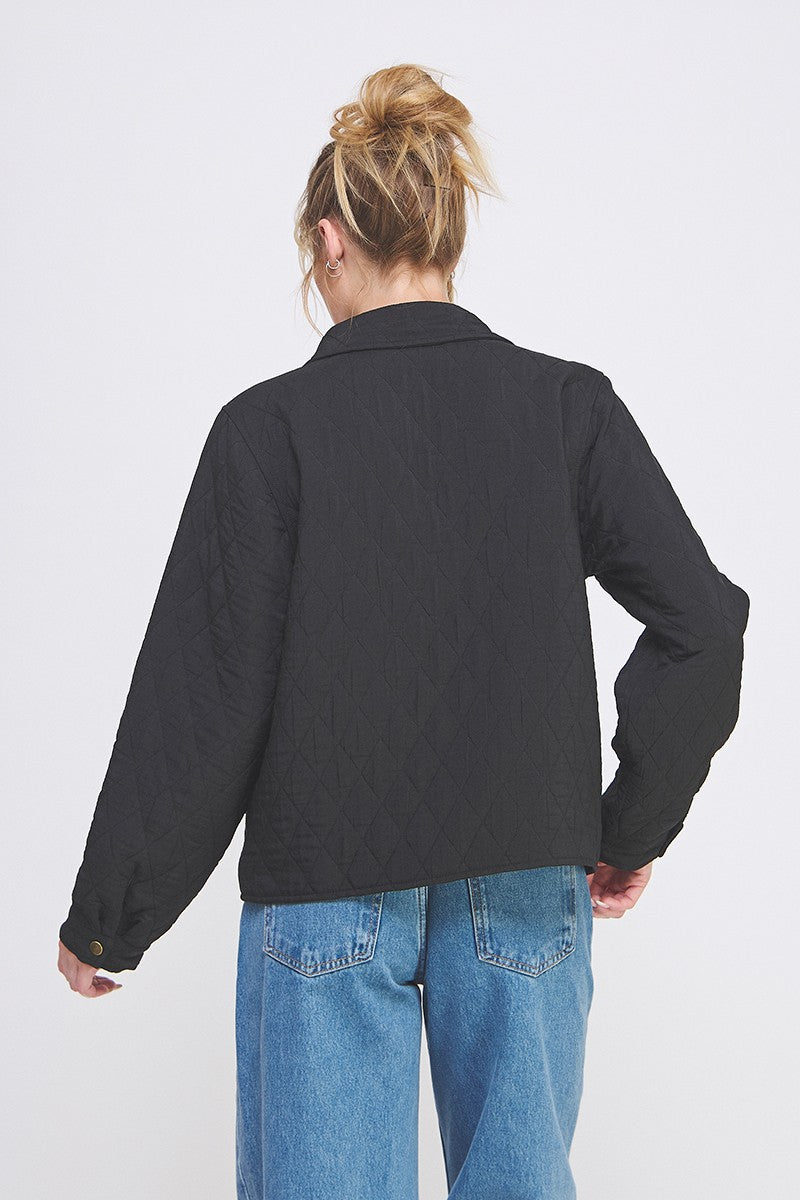Sure Thing Quilted Jacket