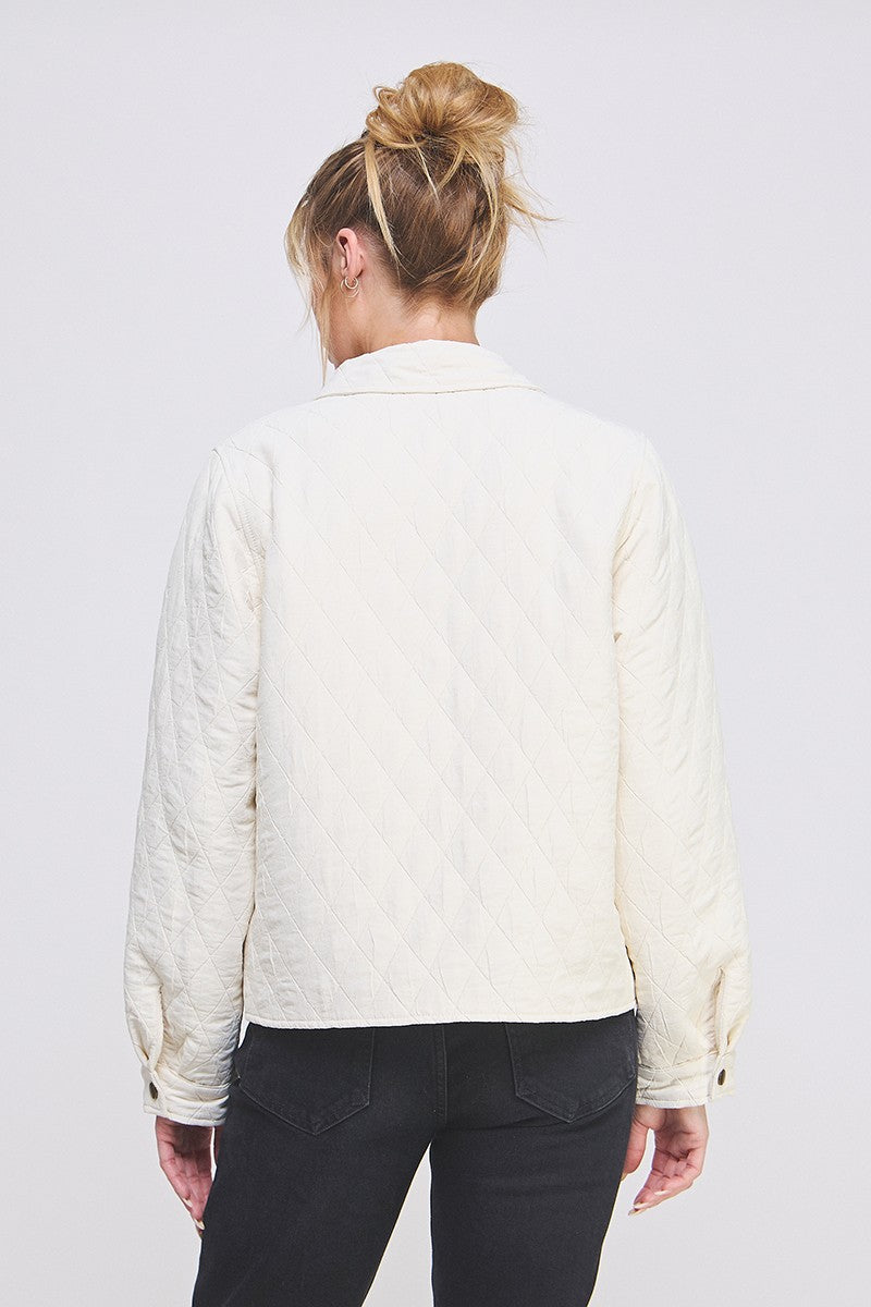 Sure Thing Quilted Jacket