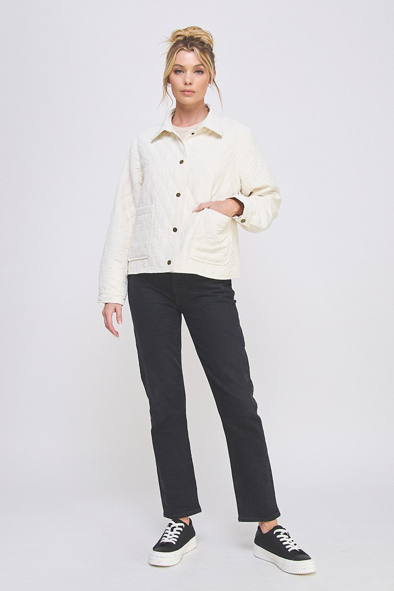 Sure Thing Quilted Jacket