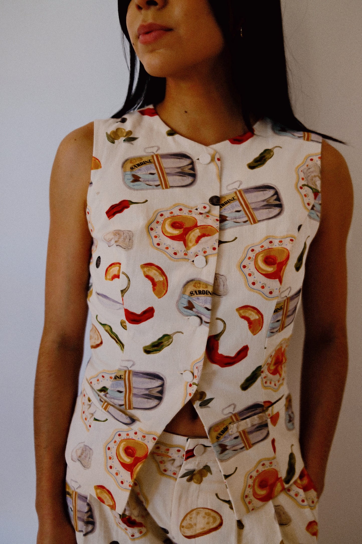 Girl Dinner Vest Top