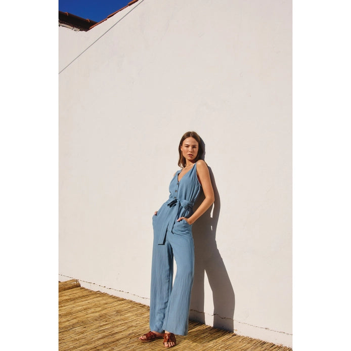 Always on Top Linen Jumpsuit