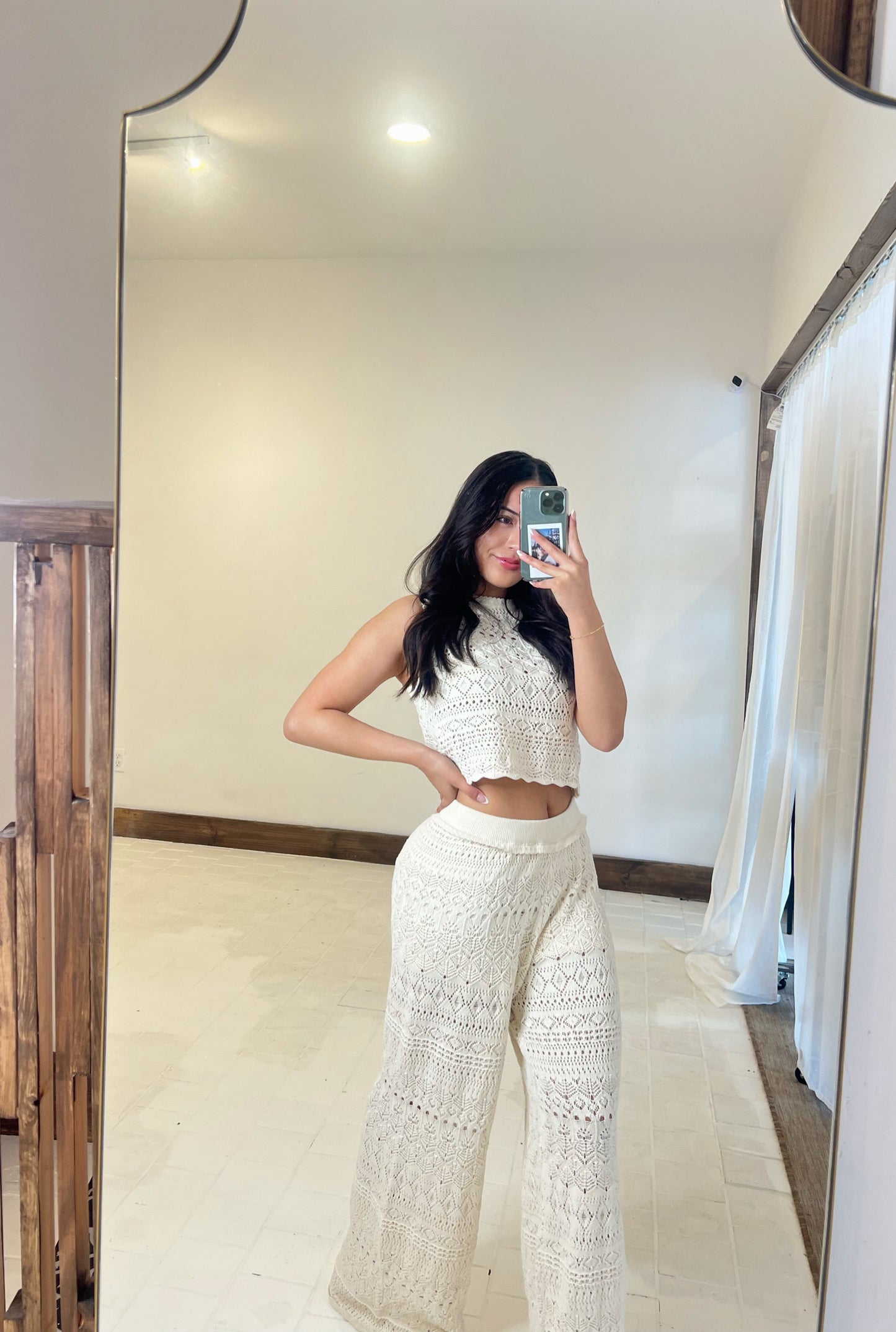 Ellie Crochet Top