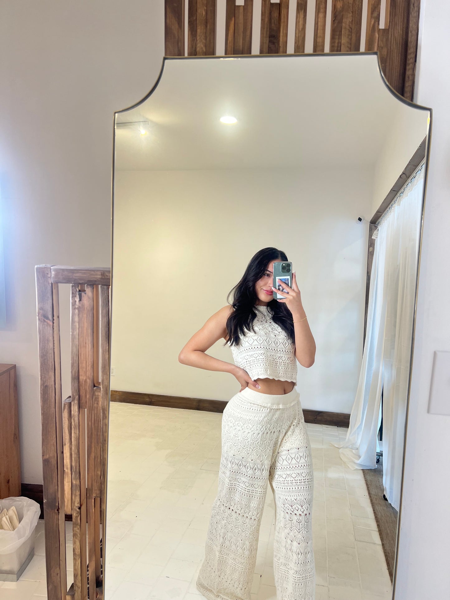 Ellie Crochet Top