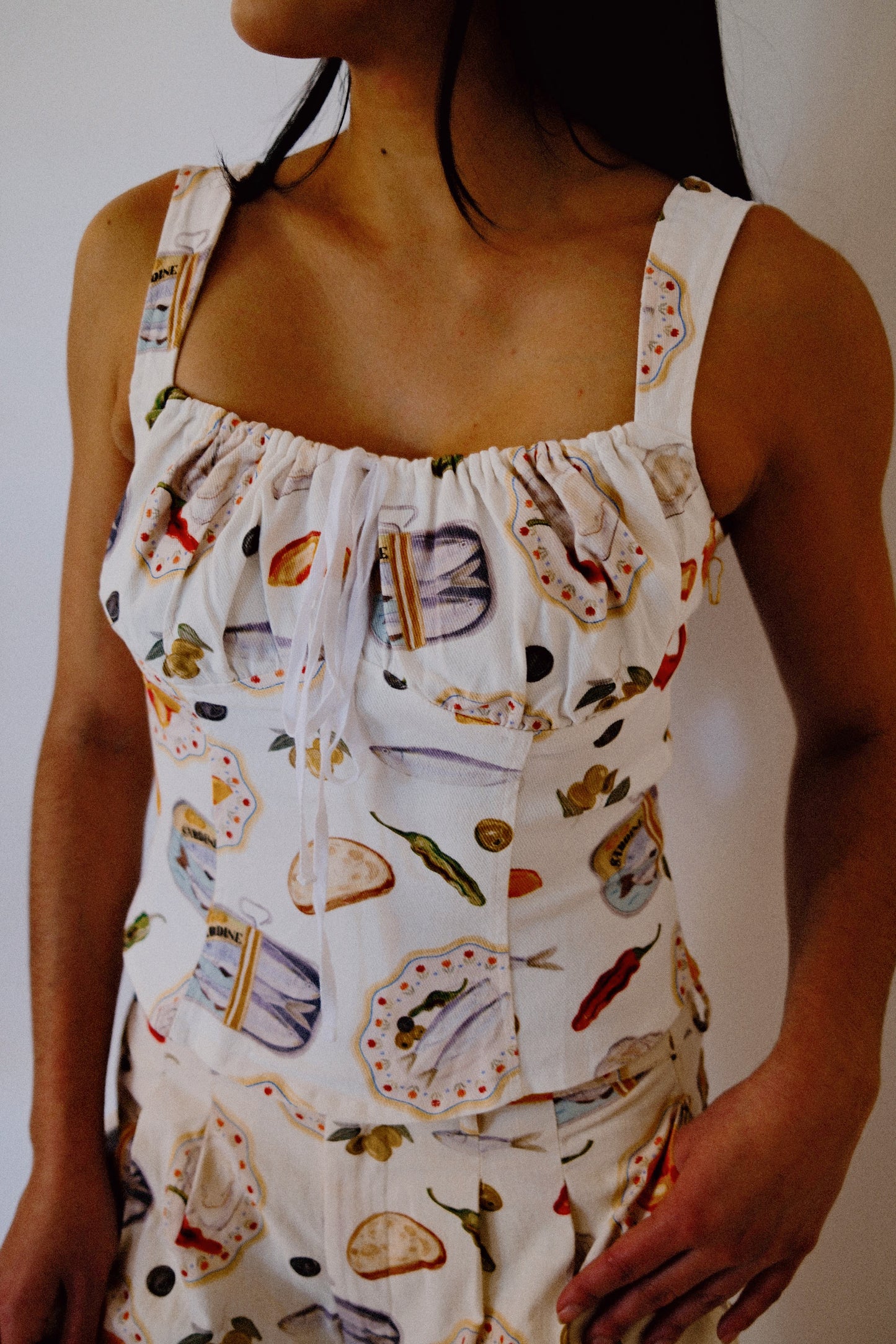 Girl Dinner Bustier Top