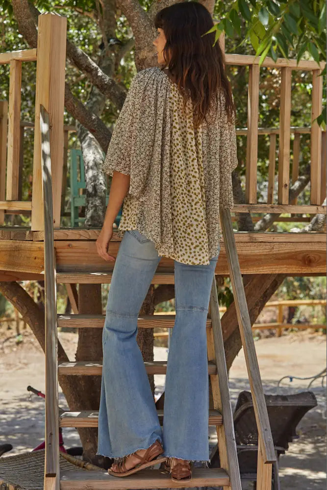 Falling In Love Floral Top