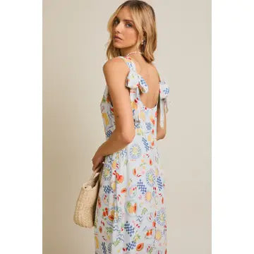 Bananas for Summer Maxi Dress