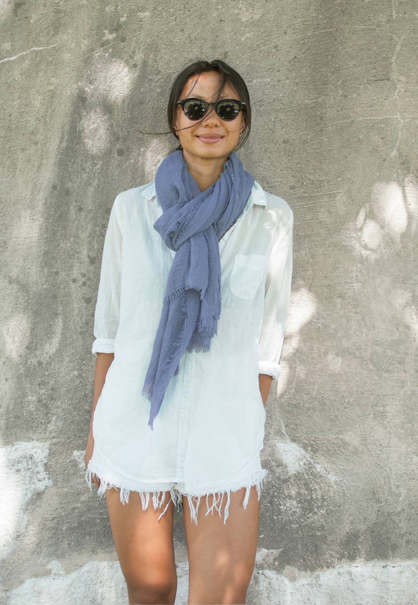 Boho Scarf - Denim