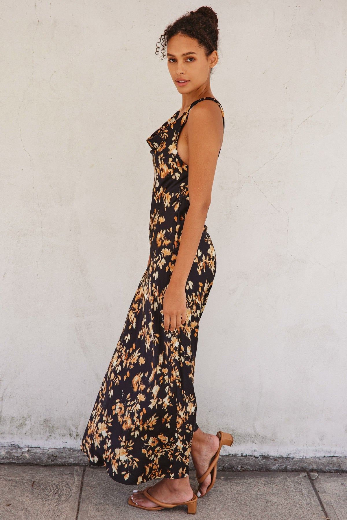 kim maxi dress SER.O.YA Women's Kim Maxi Dress - Metallic