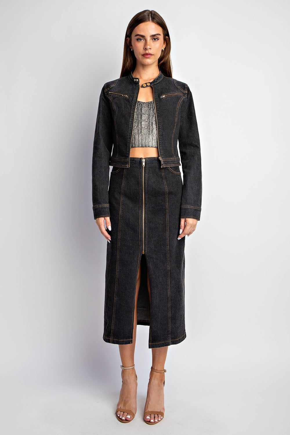 Denim Era Skirt