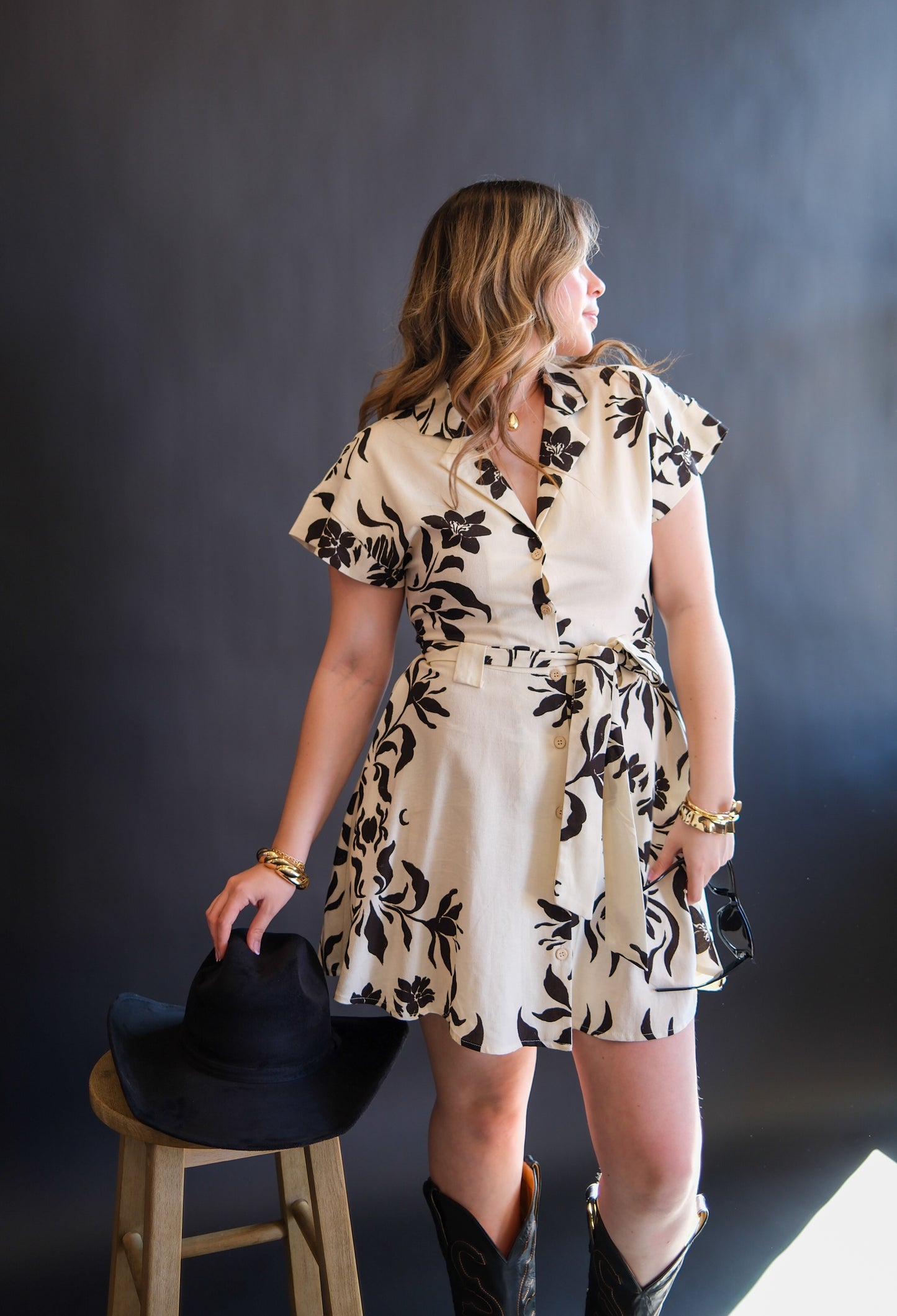 Veronica Linen Mini Dress