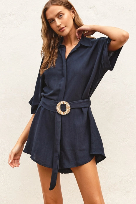 Amelia Woven Romper