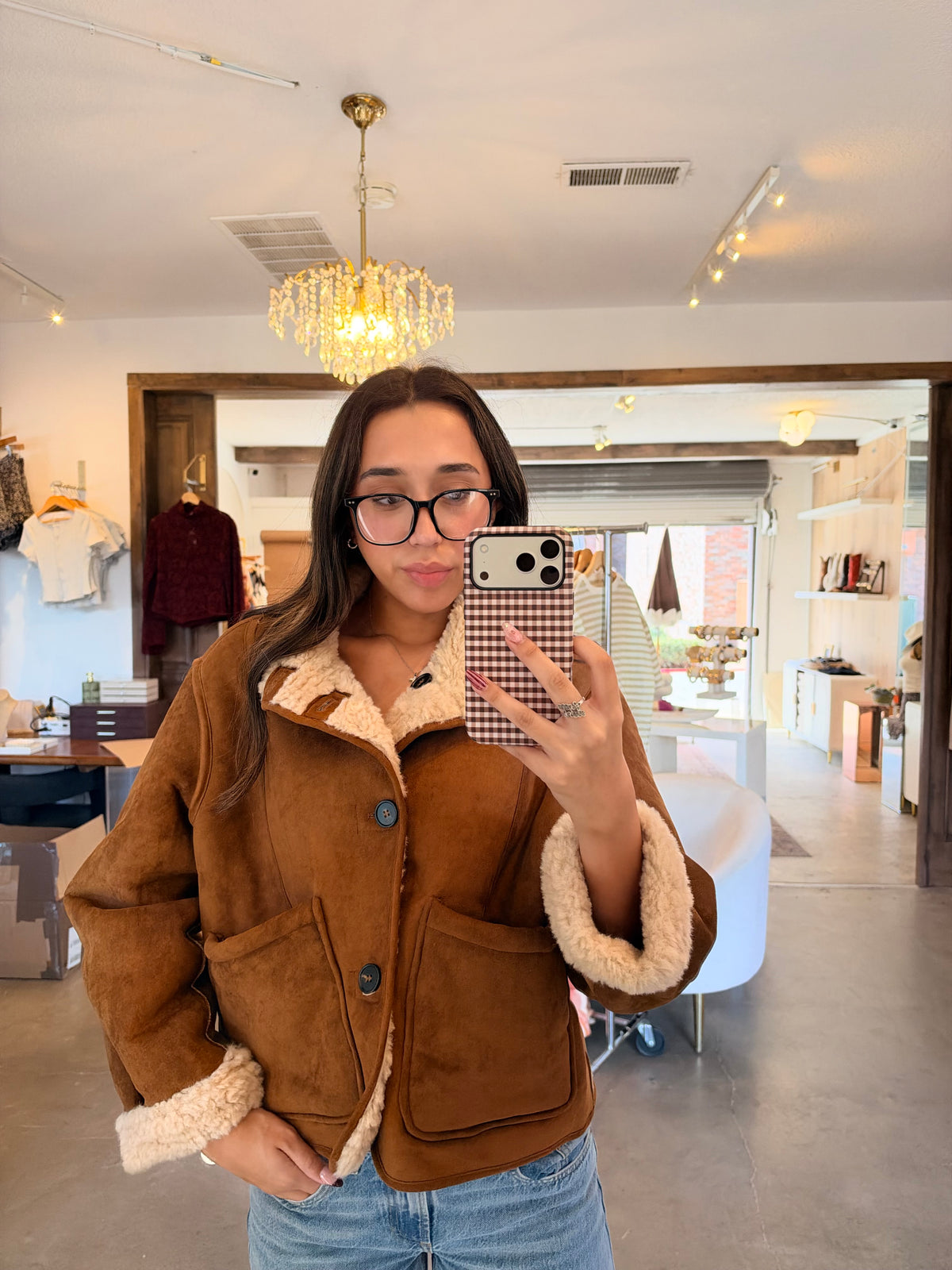 Café con Leche Reversible Coat