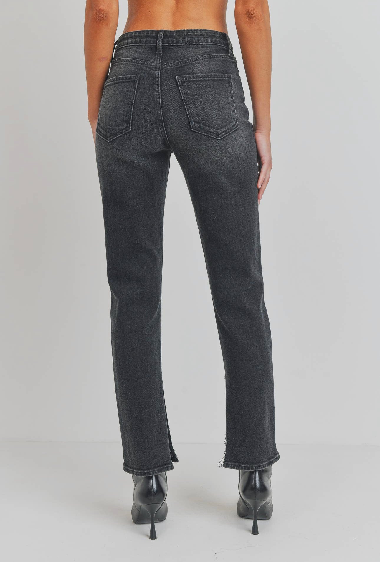 Walk the Line Slim Straight Denim Jeans
