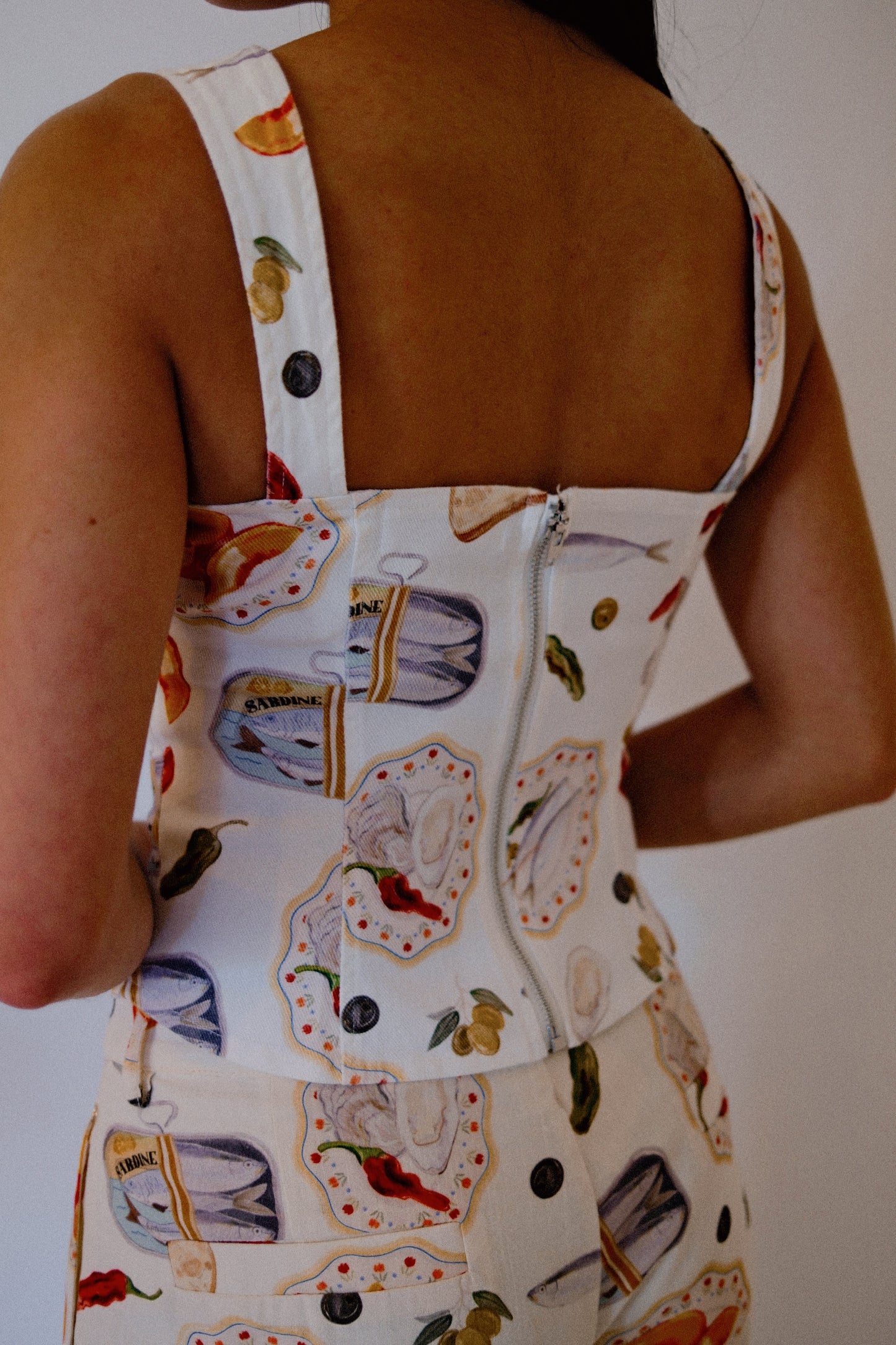 Girl Dinner Bustier Top