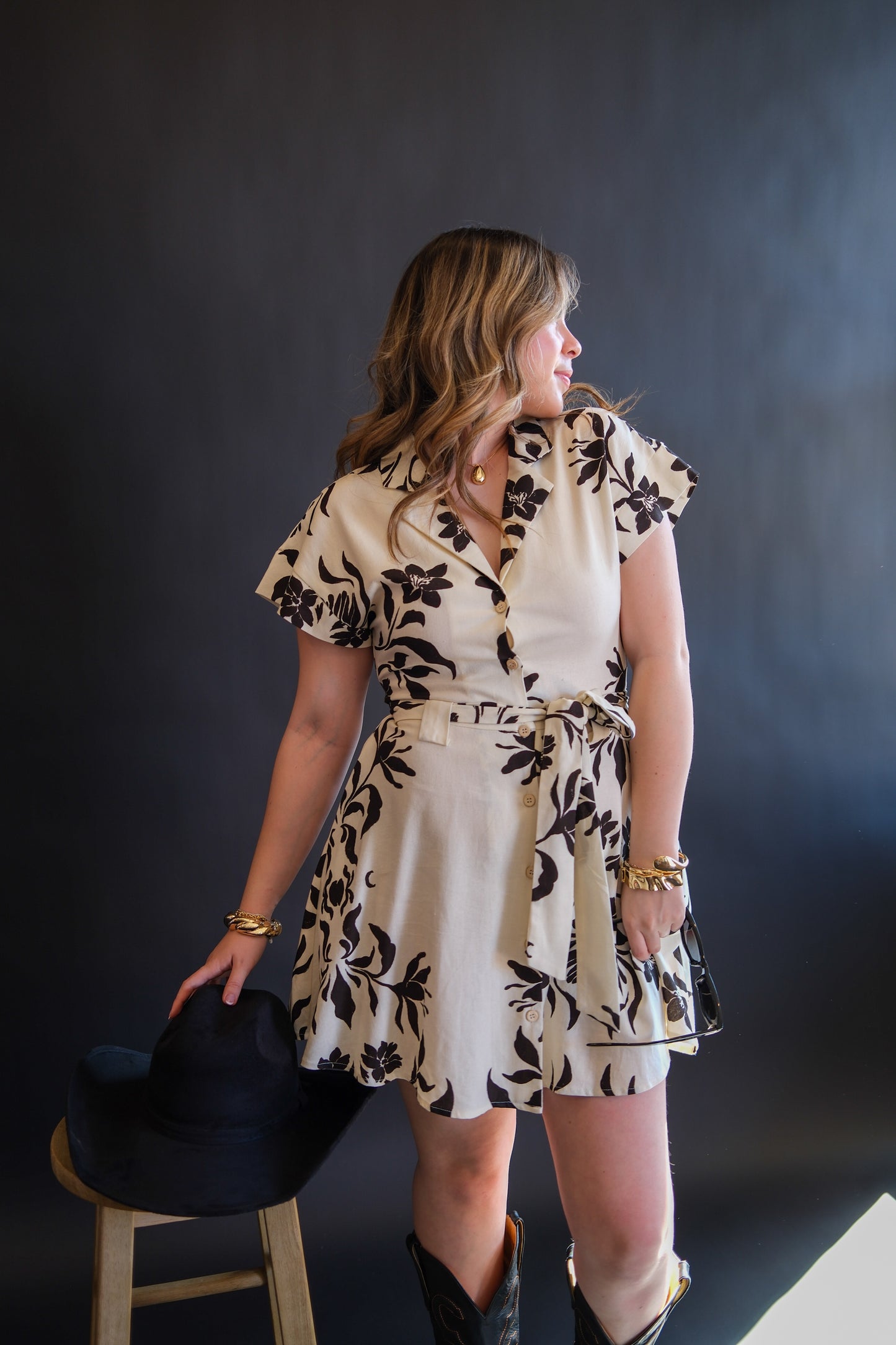 Veronica Linen Mini Dress