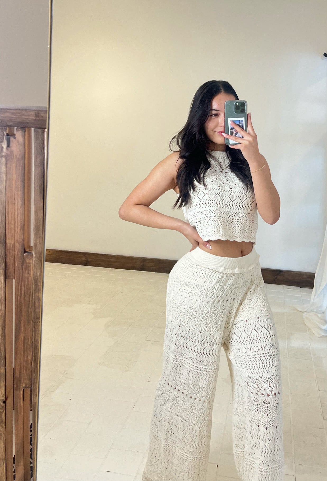 Ellie Crochet Pants