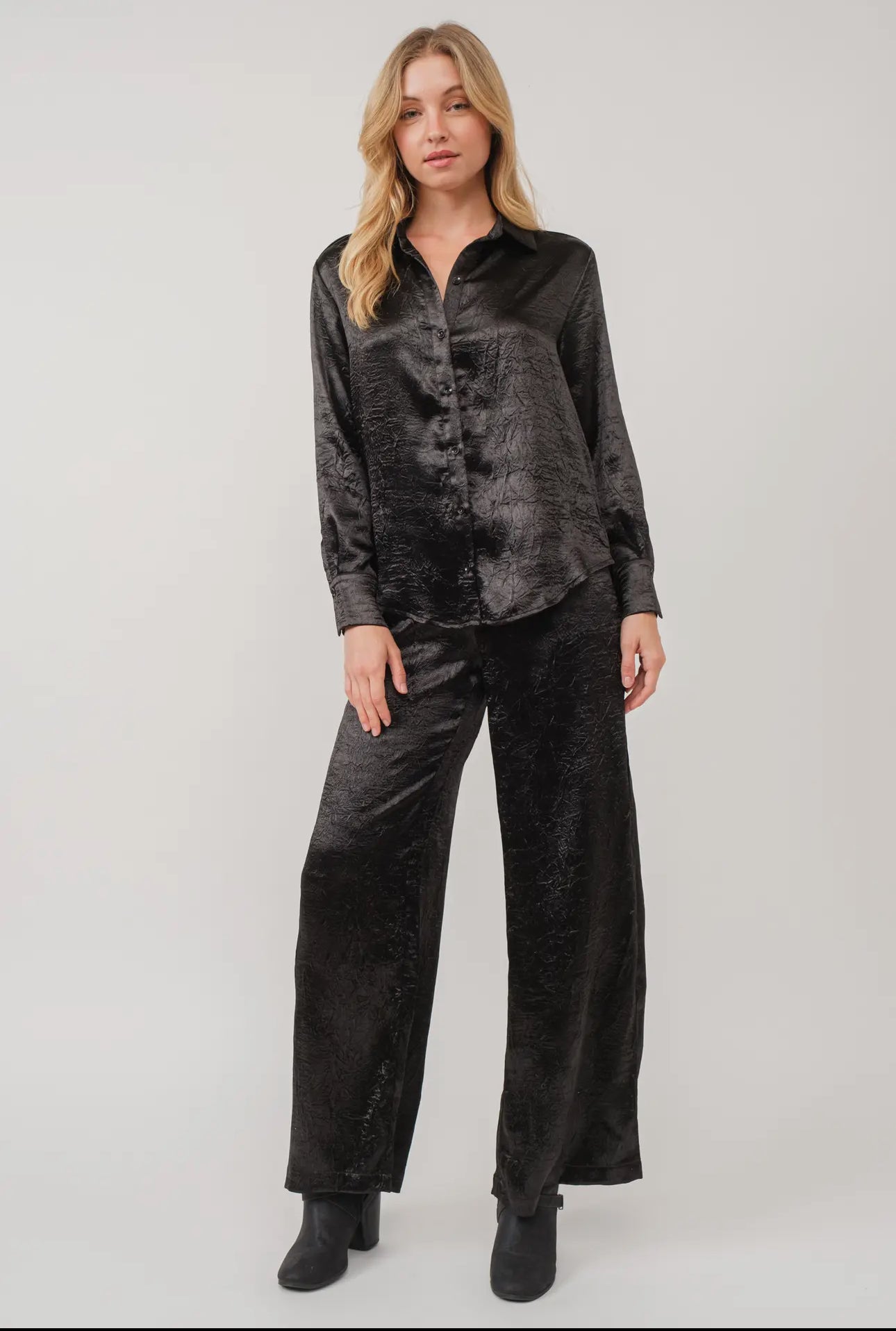 Last Call Satin Pants