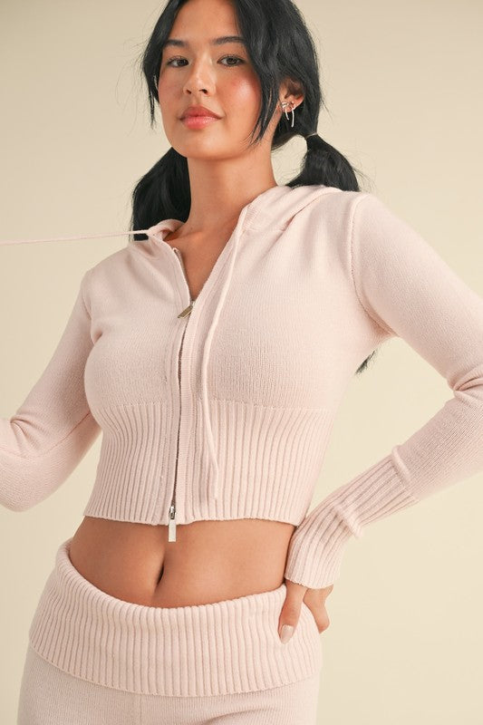 Blushed & Blessed Comfort Sweater Hoodie