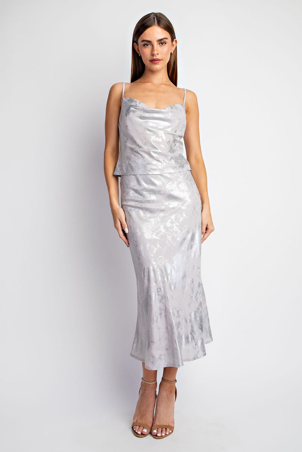 Shine Bright Midi Skirt