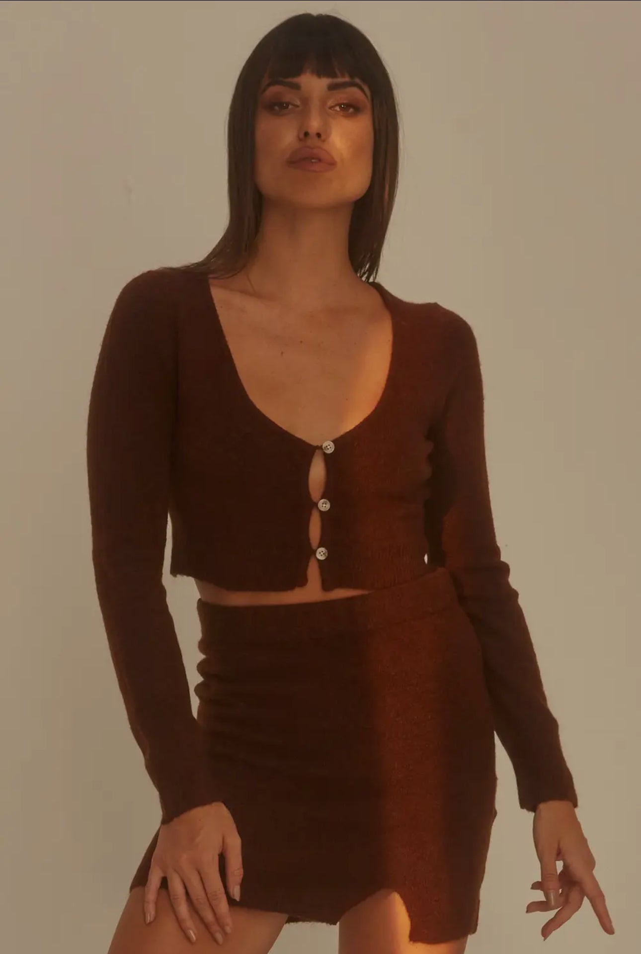 Arlo Button Front Cardigan