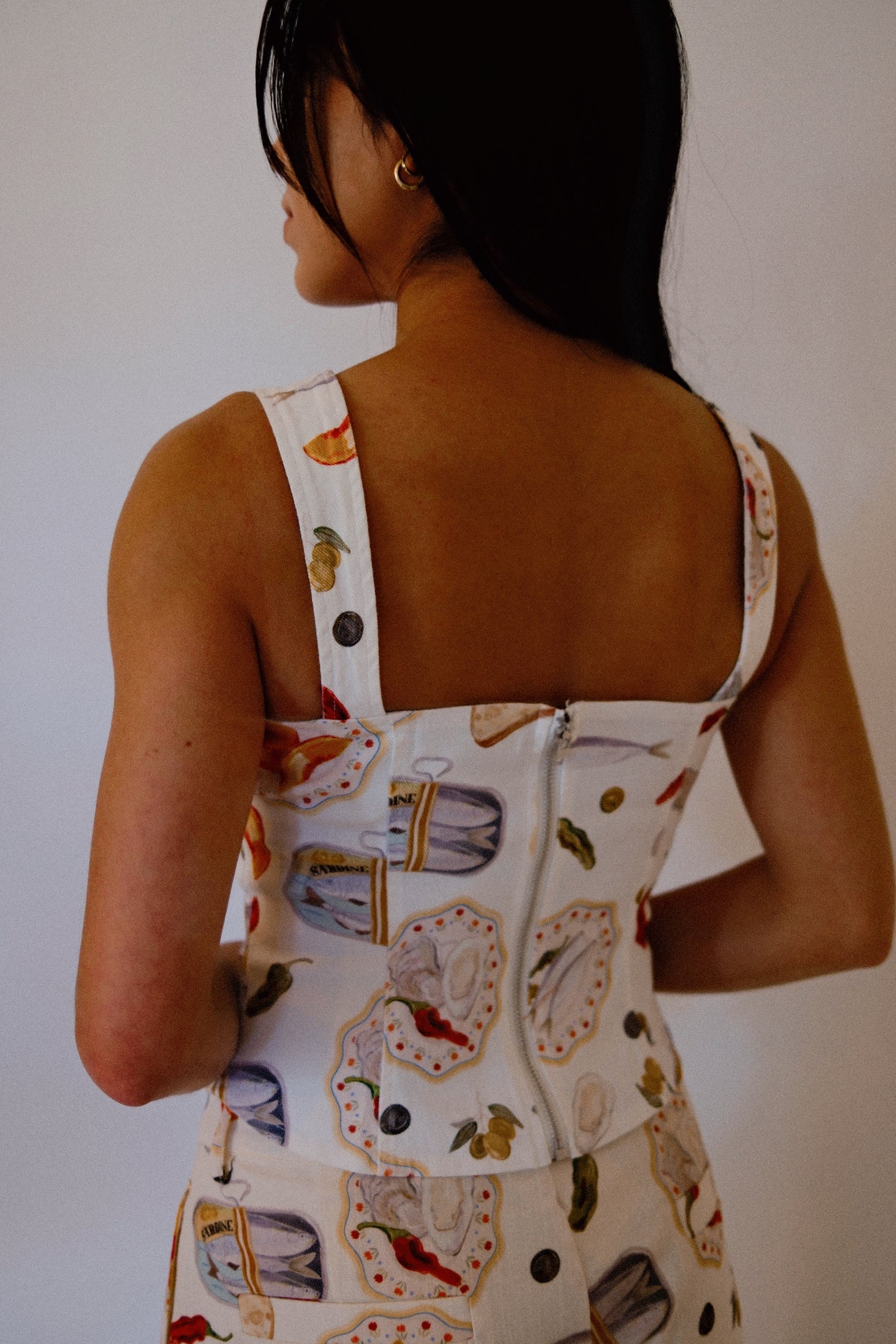 Girl Dinner Bustier Top