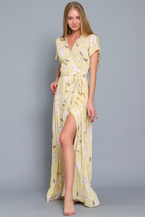 Loreto Wrap Maxi Dress
