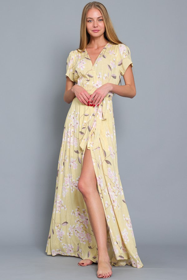 Loreto Wrap Maxi Dress