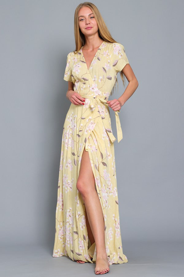 Loreto Wrap Maxi Dress