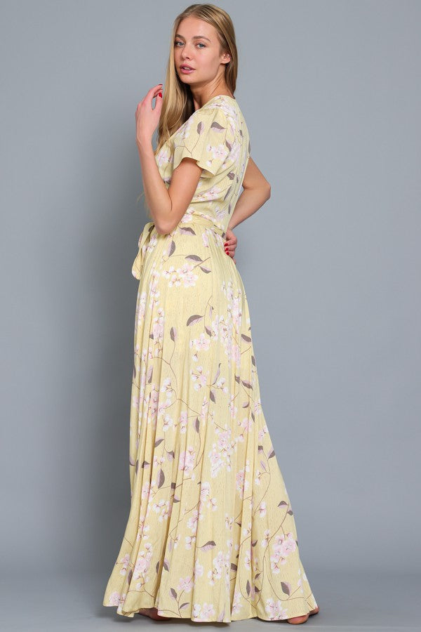 Loreto Wrap Maxi Dress