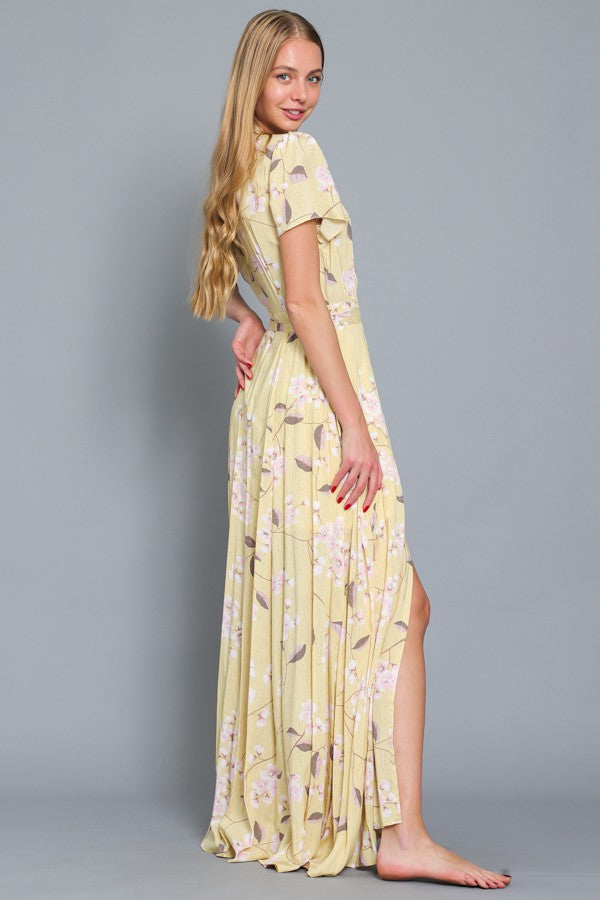 Loreto Wrap Maxi Dress