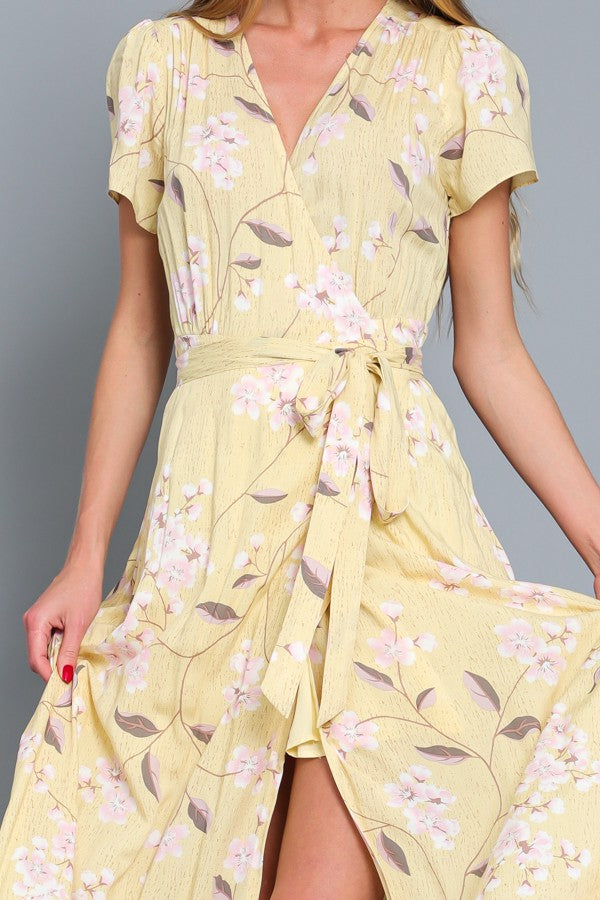 Loreto Wrap Maxi Dress