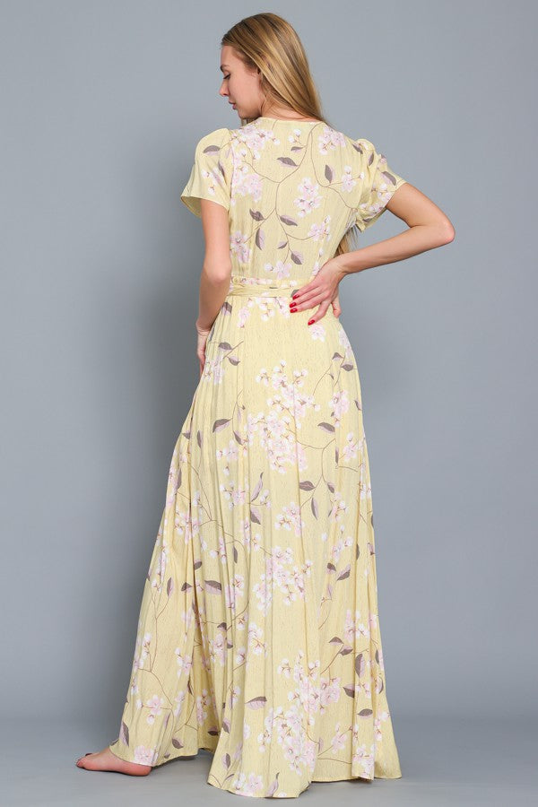 Loreto Wrap Maxi Dress