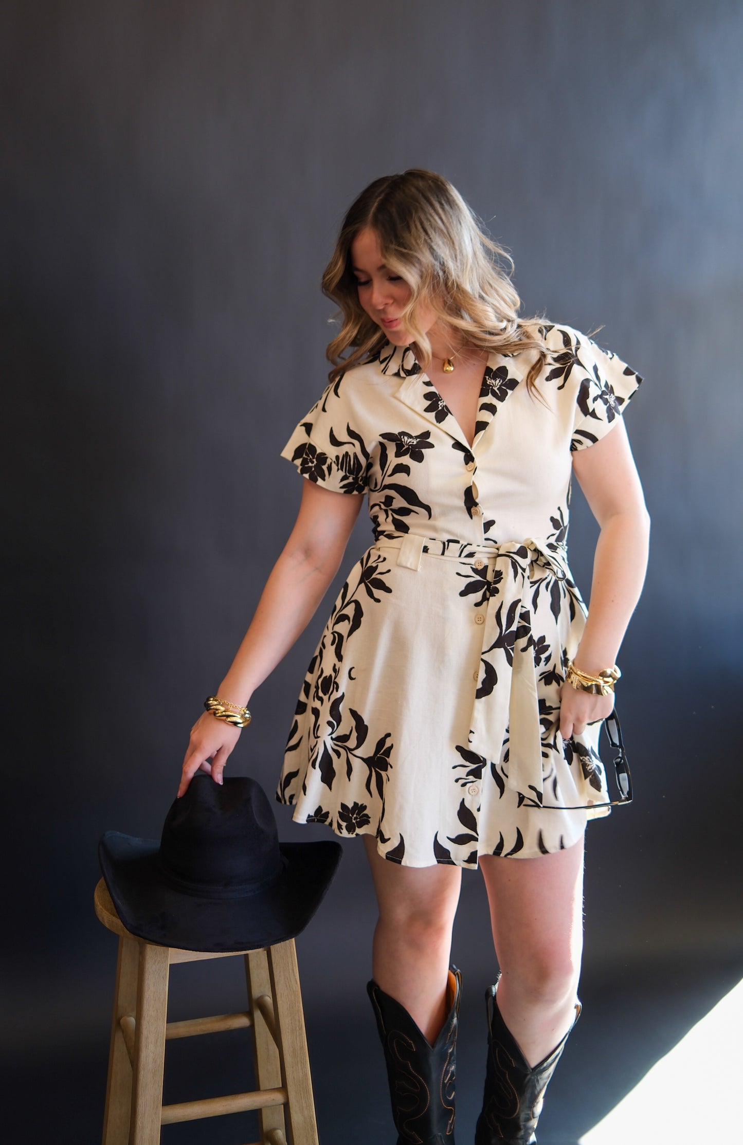 Veronica Linen Mini Dress