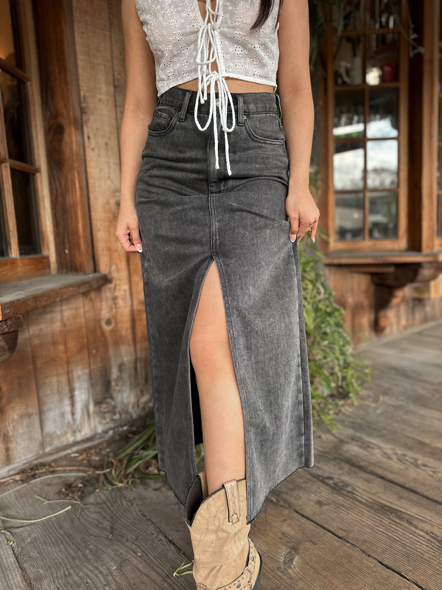 Adry Denim Skirt