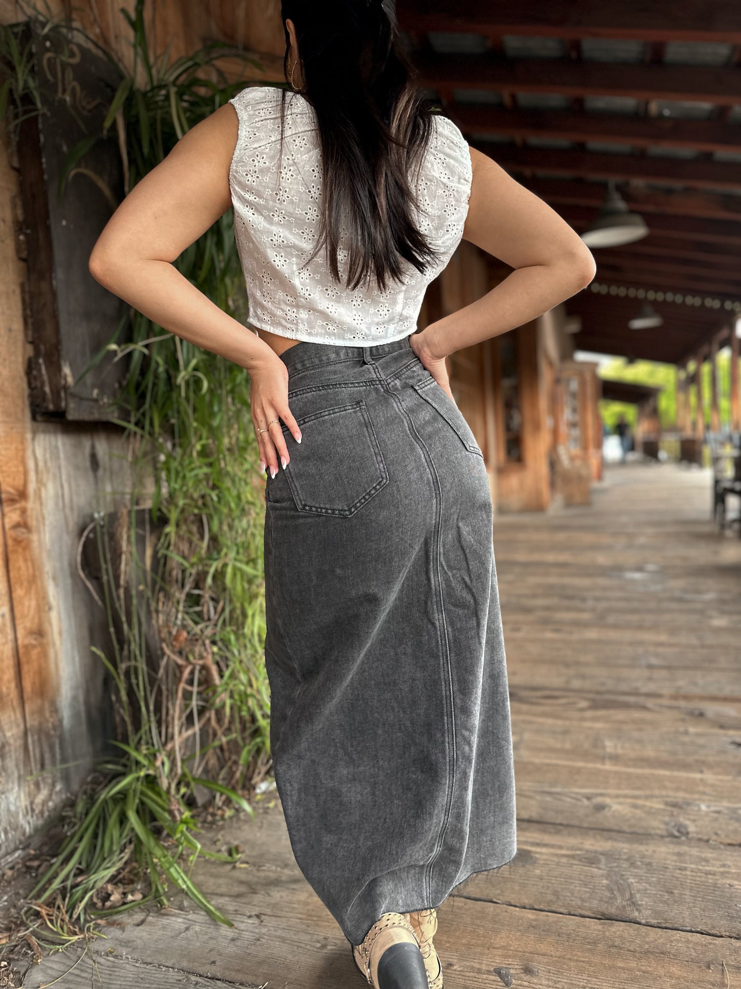 Adry Denim Skirt