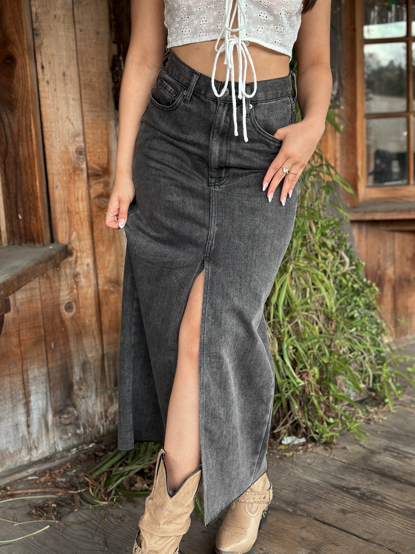 Adry Denim Skirt