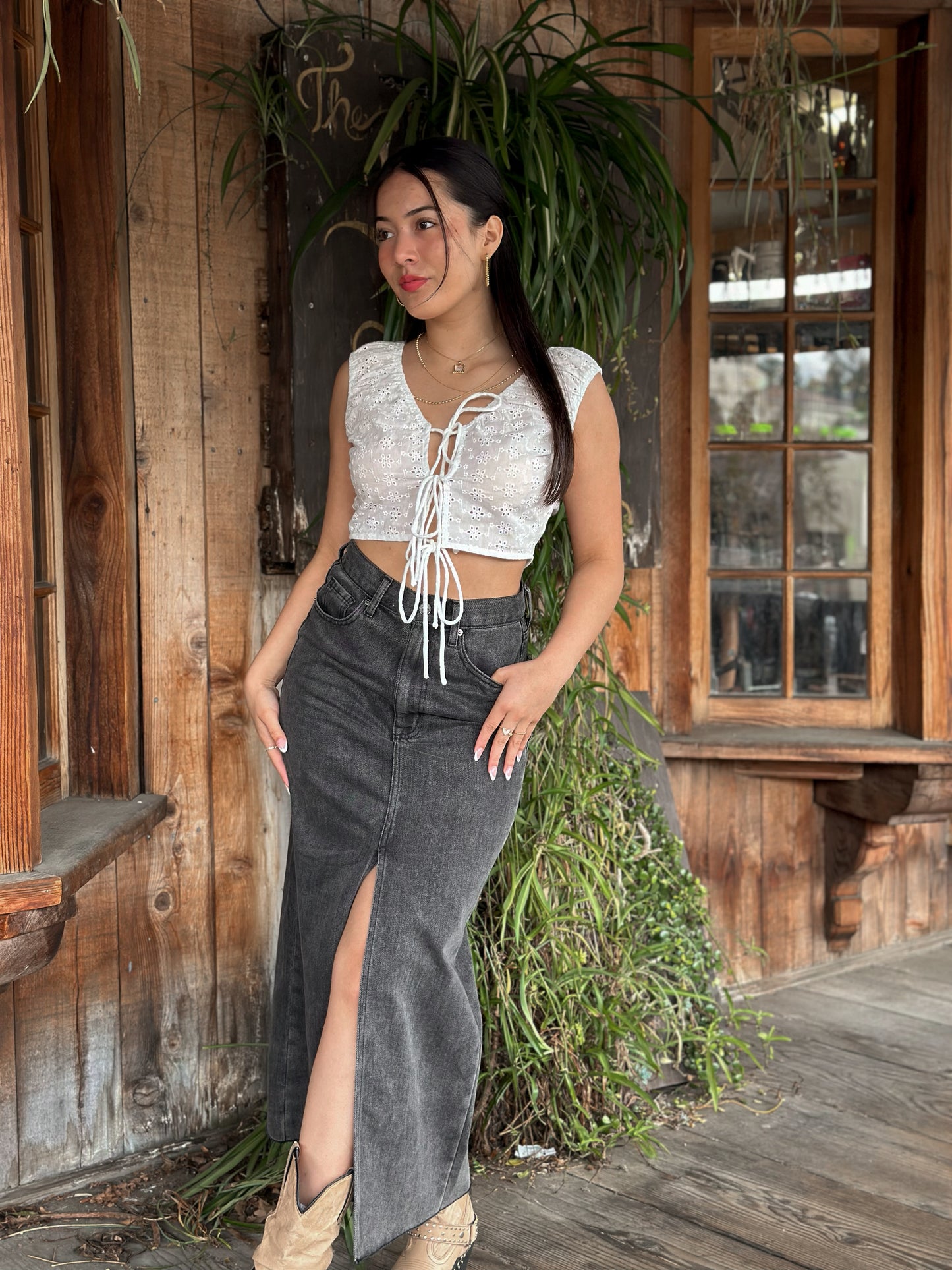 Adry Denim Skirt