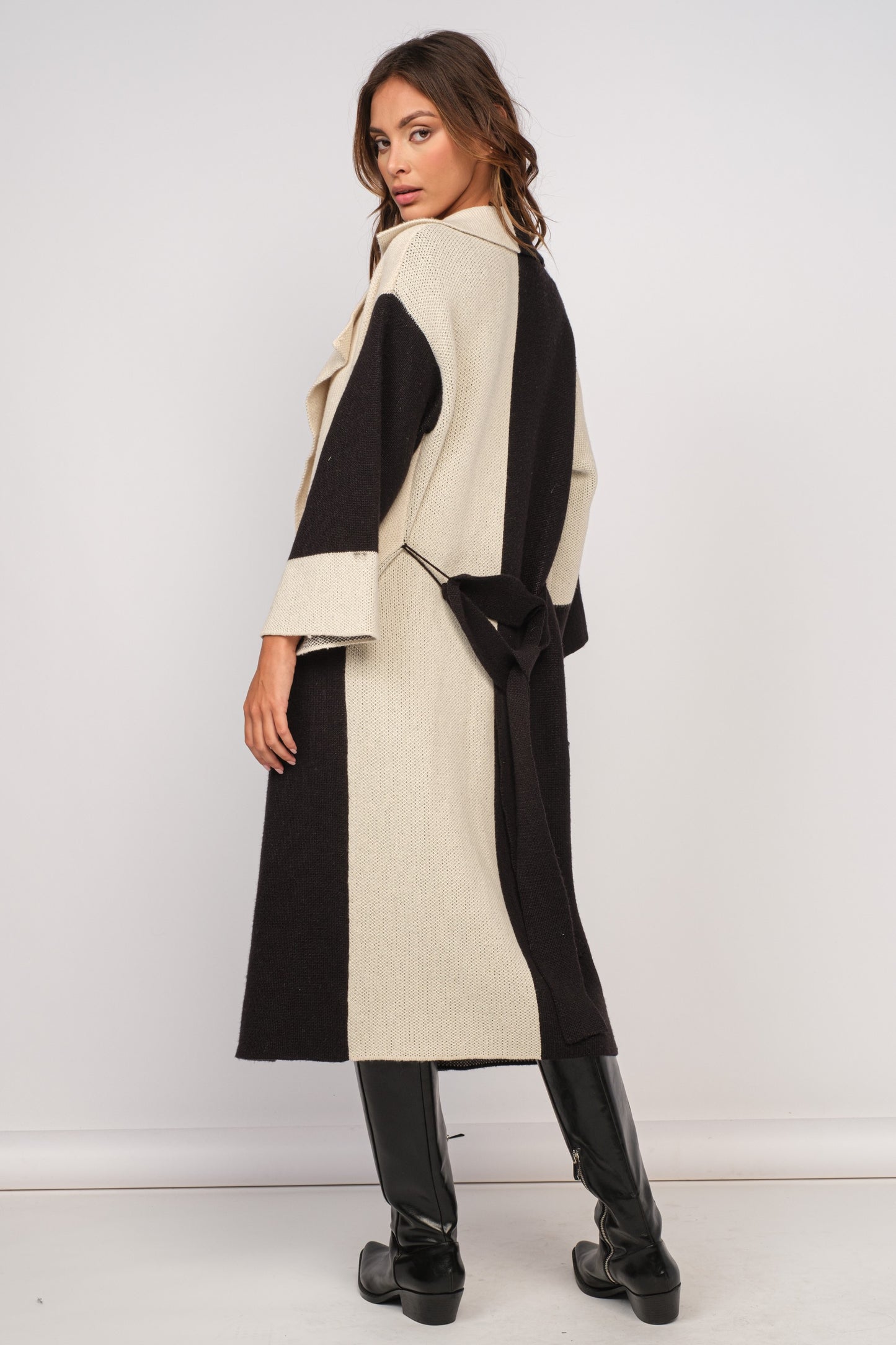 Check Up On It Long Cardigan