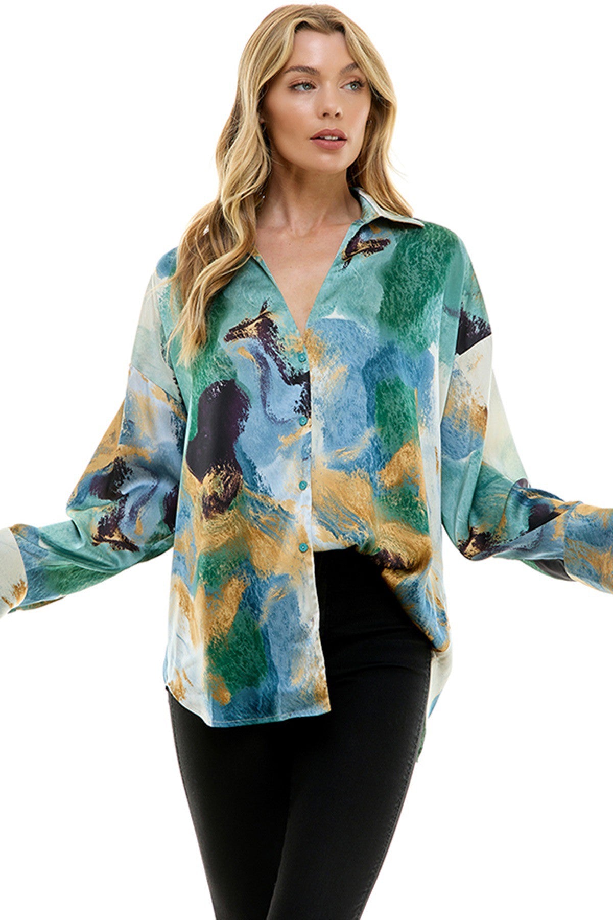 Rain on Me Oversized Shirt