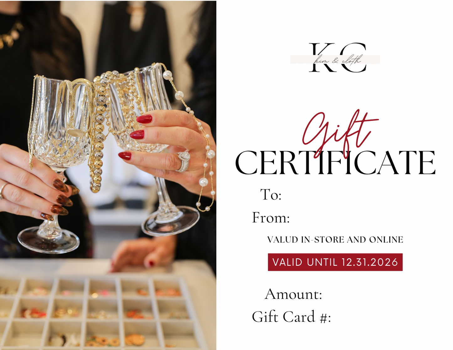 Kim & Cloth Gift Card
