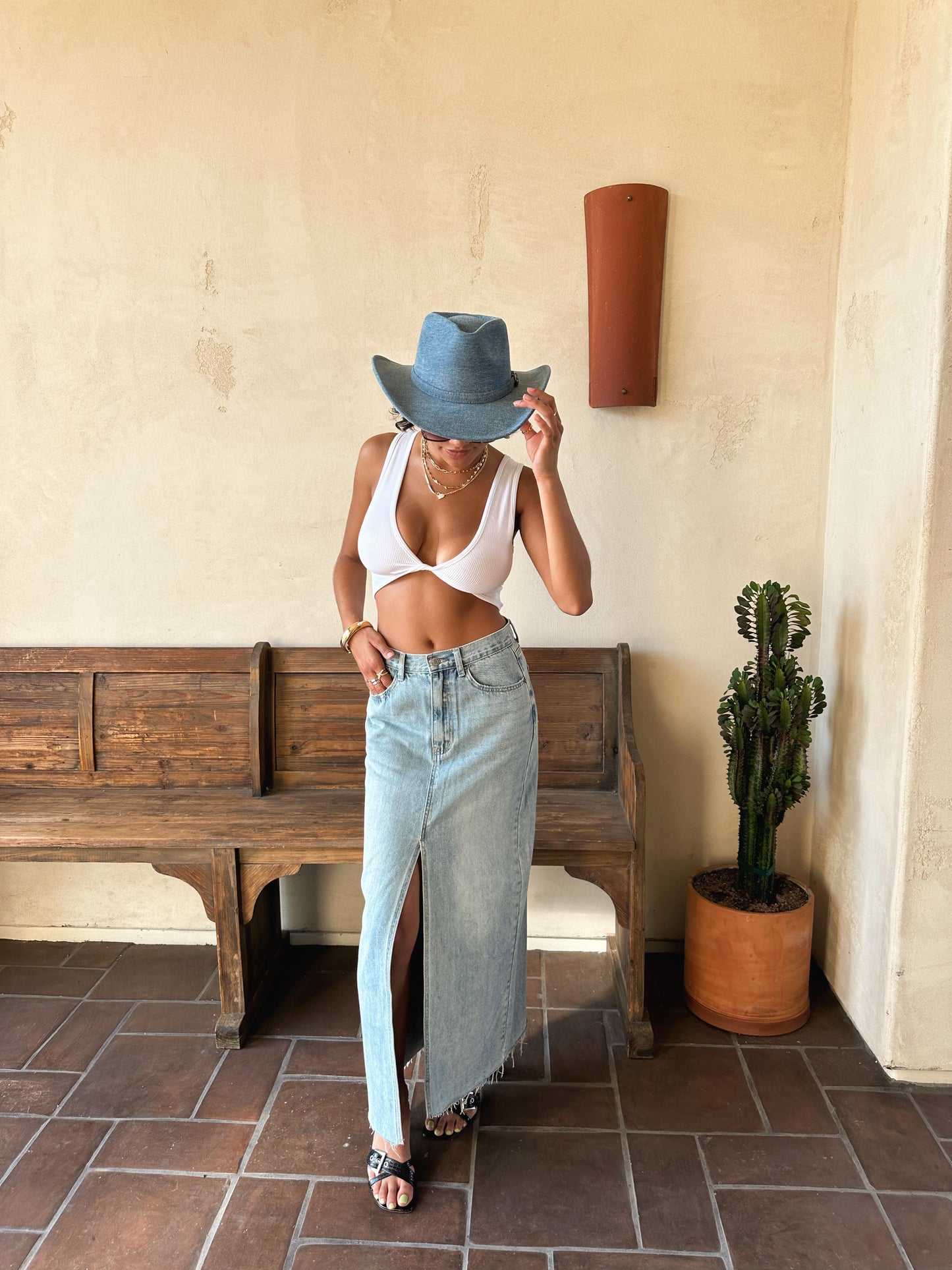 Dixie Denim Skirt